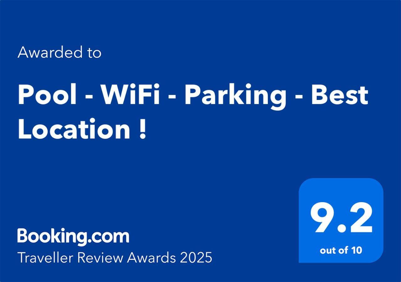 Pool - Wifi - Parking - Best Location ! كيسيمي المظهر الخارجي الصورة